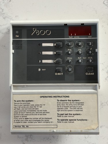 Scantronic 9800 9825 remote - scantronic, 9800/9825