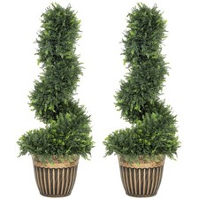 Homcom set potted - homcom, 2