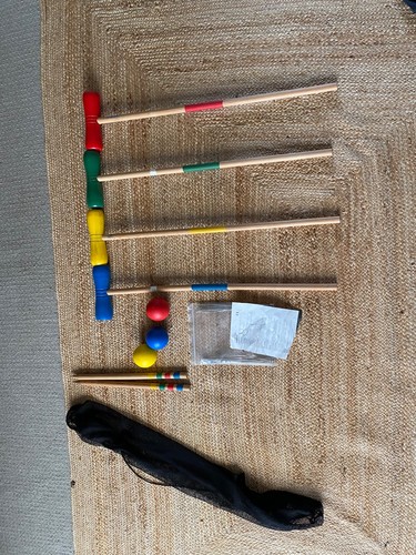 Croquet set adult used - set,