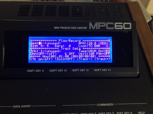 Akai mpc60 mk1 - mk1, lcd