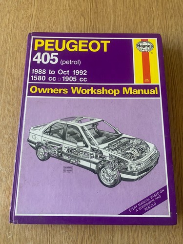 Peugeot 405 mi16 haynes - mi16,
