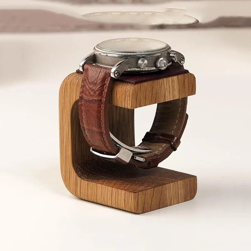 Wooden watch display stand - watch,