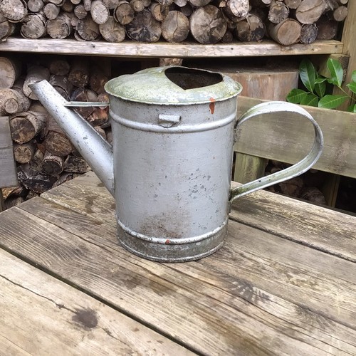 Vintage galvanised metal - vintage,