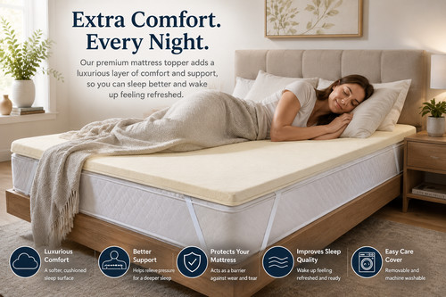 Mattress topper orthopaedic - topper,