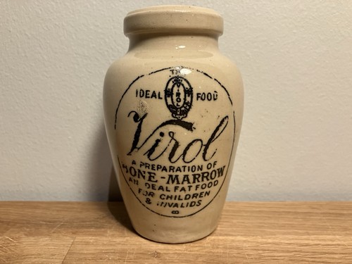 Antique virol transferred pot - antique,