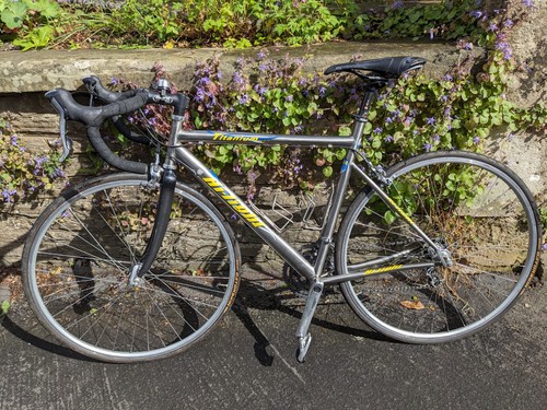 Road bike with 55cm - , titanium