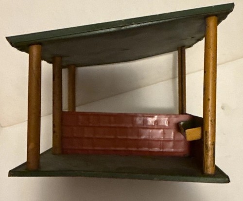 Tin toy old - tin, building