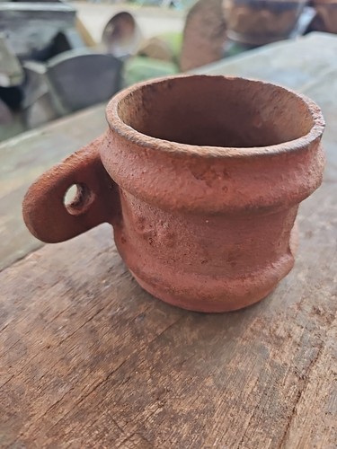 Vintage cast iron gutter - cast,