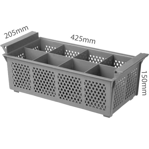 Cutlery holder plastic basket - plastic,