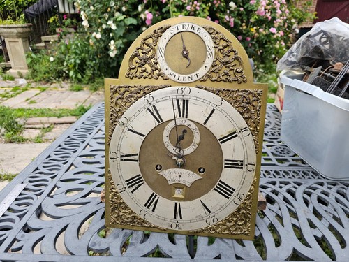 Antique day longcase - antique, 8