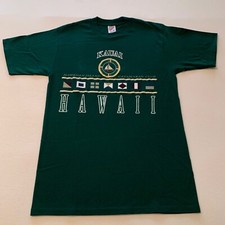 Vintage Kauai Hawaii Catamaran Club USA T-Shirt Mens Size M Medium Hawaiian Tee 