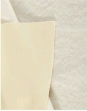 Curtain Bonded Cotton lining & interlining ivory colour 137 cm wide FREE POST