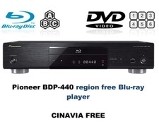 Pioneer BDP-440 3D Multi Region ABC DVD 1-6 Blu-Ray Player SACD DVD-A FLAC
