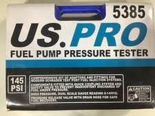 US Pro 5385 Fuel Pump Pressure