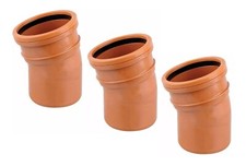 3 x Osma Drainage Short Radius