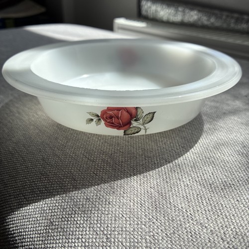 Phoenix opalware red - phoenix, roses