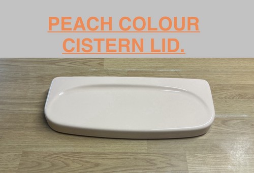 Toilet cistern lid peach - toilet,
