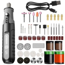 Cordless Rotary Multi Tool With Variable Speed &Accessory Set Dremel Compatible-