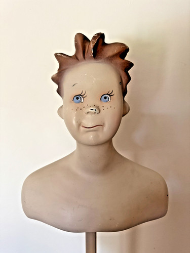 Vintage mannequin bust boy - bust,