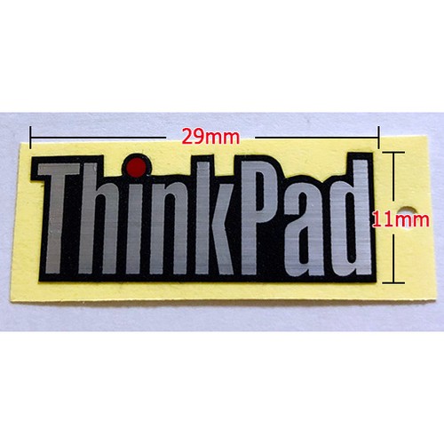 Thinkpad style logo sticker - style,