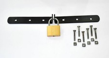 Hasp Locking Security Bar Van