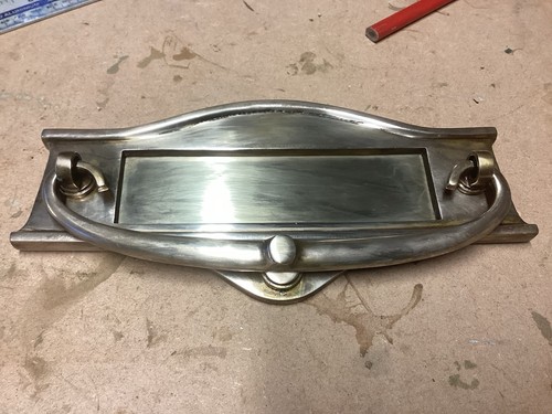 Vintage brass art - brass, deco