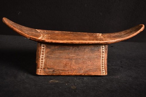 Old stool ashanti african - old,