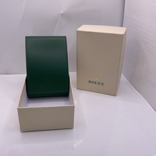 Rolex Authentic & coded Leather Watch Travel Case With Original Box. Superb Item