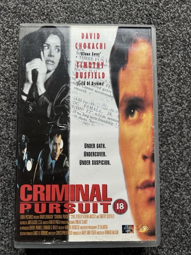 Criminal pursuit vhs rental - vhs,
