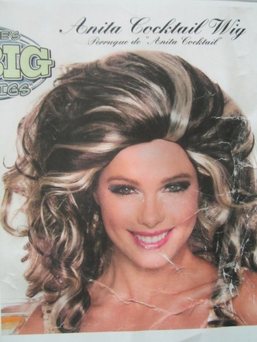 Bouncy curls big hair wig - big,