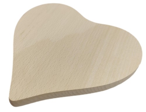 Heart wooden board - 8, 20