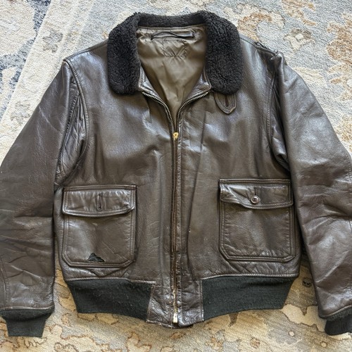 Vintage navy 1 leather - g-1,