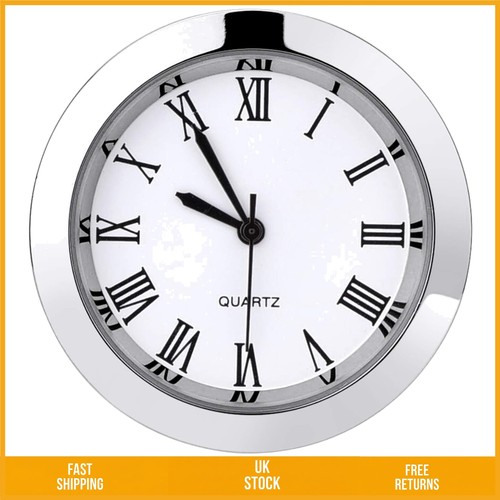 Mini quartz clock insert - mini, round