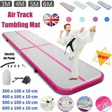 3/4/5/6m Inflatable Air Mat Track Tumbling Gymnastics Tumble Mats with Pump Gift