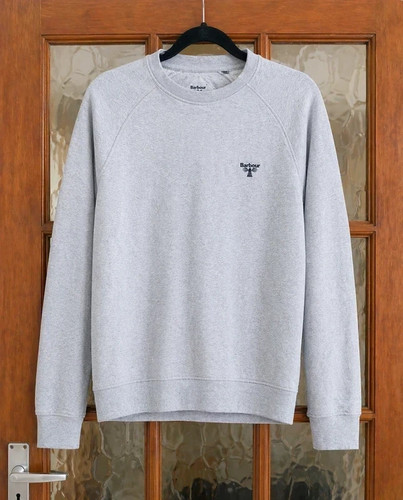 Barbour grey crew neck - barbour,