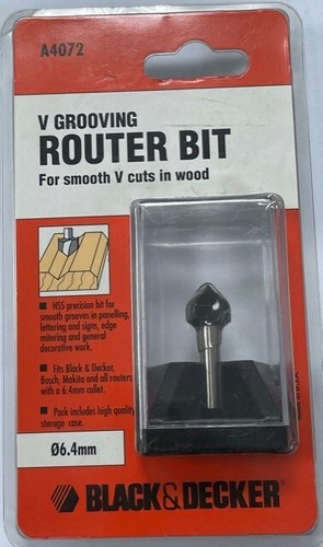 Black decker v grooving - &,
