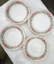 Job Lot Of 8 Old Foley James Kent Harmony Rose Dish Bowls