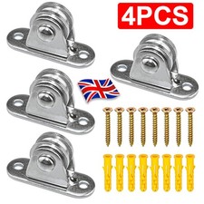 4Pcs Small Pulley Block Wheel