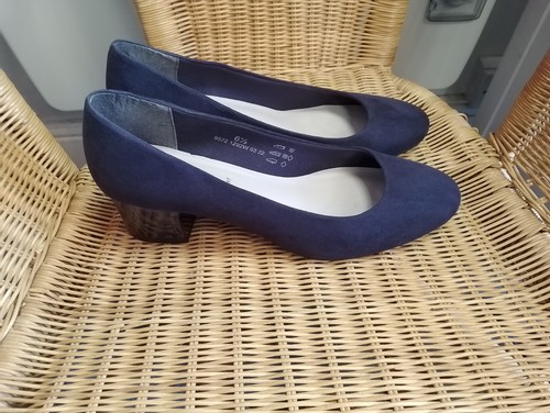Collection navy blue faux - m&s,