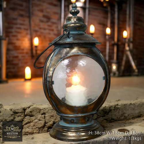 Large 38cm tall vintage rustic - tall,