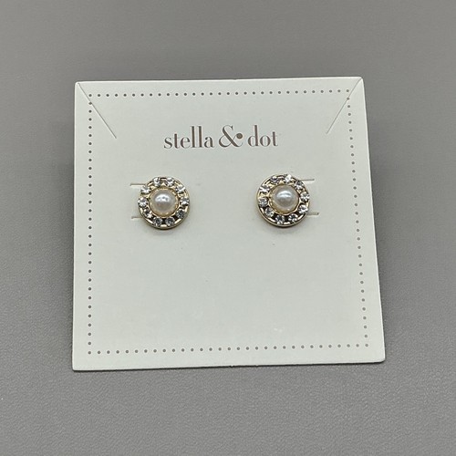 Stella dot earrings gold - dot,
