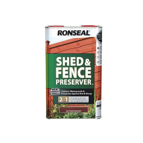 Ronseal shed fence - shed,