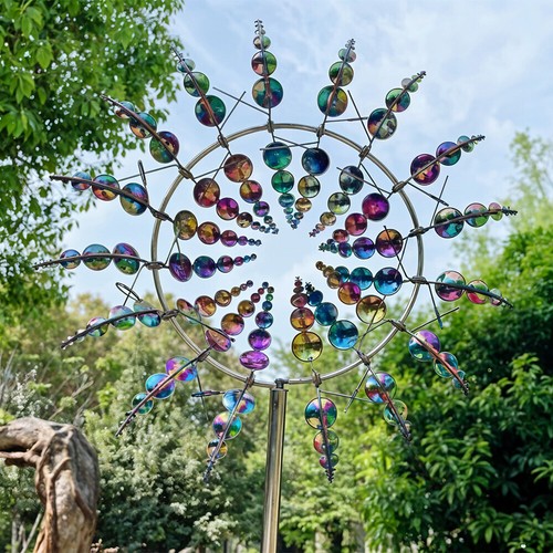 Outdoor metal windmill - outdoor,