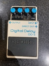 boss dd-3 digital delay pedal