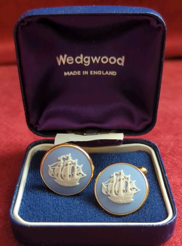 Wedgwood jasperware cufflinks - jasperware,