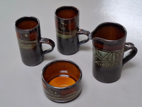 Celtic pottery newlyn cornwall - pottery,