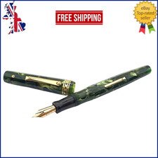 VINTAGE EVERSHARP DORIC FOUNTAIN PEN IN KASHMIR FLEXIBLE 14K GOLD MEDIUM NIB USA