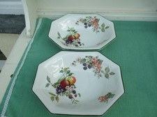 2 x Johnson Brothers OVAL