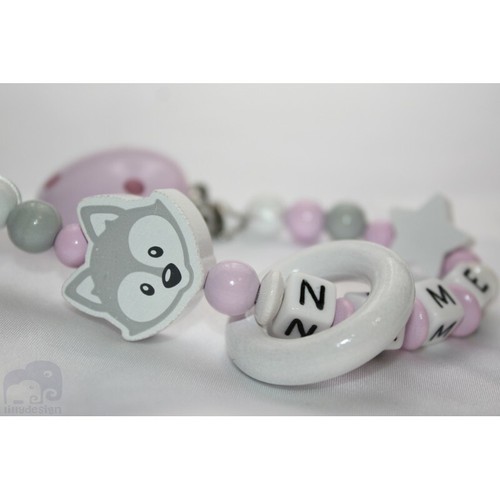 Teething fox personalised - *,