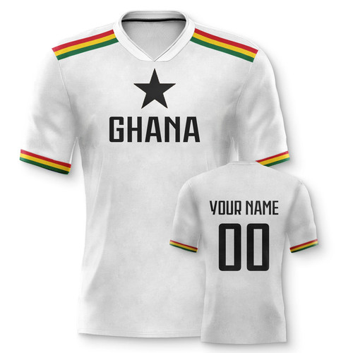 Custom ghana soccer jersey - custom,